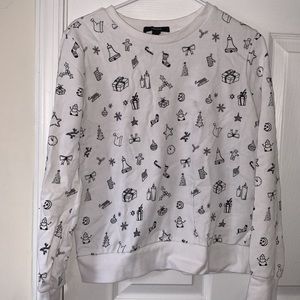 Christmas themed sweatshirt, size S